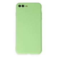 Newface iPhone 7 Plus Kılıf First Silikon - Açık Yeşil