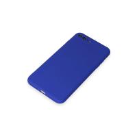 Newface iPhone 7 Plus Kılıf First Silikon - Koyu Mavi
