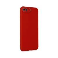 Newface iPhone 7 Plus Kılıf Lansman Glass Kapak - Kırmızı