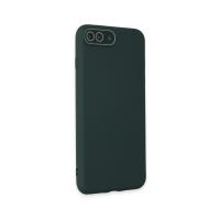 Newface iPhone 7 Plus Kılıf Lansman Glass Kapak - Koyu Yeşil