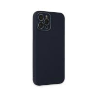 Newface iPhone 12 Pro Kılıf Lansman Glass Kapak - Lacivert