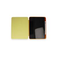 Newface iPad Pro 11 (2018) Kılıf Kalemlikli Mars Tablet Kılıfı - Açık Sarı