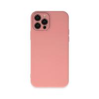 Newface iPhone 12 Pro Kılıf Lansman Glass Kapak - Pembe