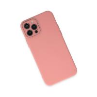 Newface iPhone 12 Pro Kılıf Lansman Glass Kapak - Pembe