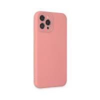 Newface iPhone 12 Pro Kılıf Lansman Glass Kapak - Pembe