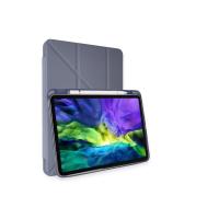 Newface iPad Pro 11 (2018) Kılıf Kalemlikli Mars Tablet Kılıfı - Lila