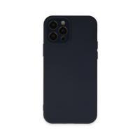 Newface iPhone 12 Pro Max Kılıf Lansman Glass Kapak - Lacivert