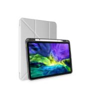Newface iPad Pro 11 (2018) Kılıf Kalemlikli Mars Tablet Kılıfı - Gri