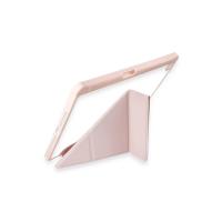 Newface iPad 10.2 (8.nesil) Kılıf Kalemlikli Hugo Tablet Kılıfı - Rose Gold