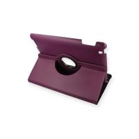 Newface iPad 4 9.7 Kılıf 360 Tablet Deri Kılıf - Mürdüm