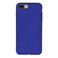 Newface iPhone 7 Plus Kılıf Nano içi Kadife Silikon - Lacivert