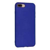 Newface iPhone 7 Plus Kılıf Nano içi Kadife Silikon - Lacivert
