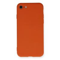 Newface iPhone 7 Kılıf Nano içi Kadife Silikon - Kırmızı