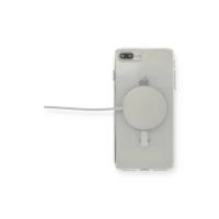 Newface iPhone 8 Plus Kılıf Magneticsafe Şeffaf Silikon - Şeffaf