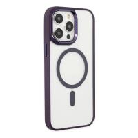 Newface iPhone 13 Pro Kılıf Room Magneticsafe Silikon - Derin Mor