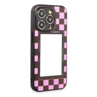 Newface iPhone 12 Pro Max Kılıf Mirror Desenli Kapak - Mirror - 8