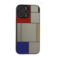 Newface iPhone 13 Pro Max Kılıf Mirror Desenli Kapak - Mirror - 9