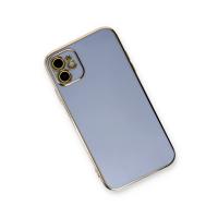 Newface iPhone 11 Kılıf Volet Silikon - Mavi