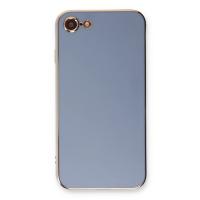Newface iPhone 7 Kılıf Volet Silikon - Mavi