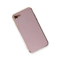 Newface iPhone 7 Kılıf Volet Silikon - Mor