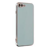 Newface iPhone 7 Plus Kılıf Volet Silikon - Açık Yeşil