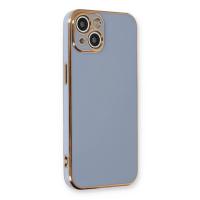 Newface iPhone 13 Kılıf Volet Silikon - Mavi