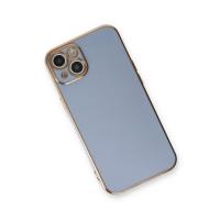 Newface iPhone 13 Kılıf Volet Silikon - Mavi