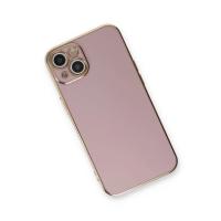 Newface iPhone 13 Kılıf Volet Silikon - Mor