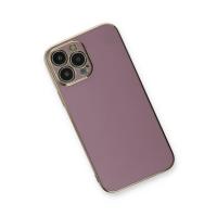 Newface iPhone 13 Pro Kılıf Volet Silikon - Mor