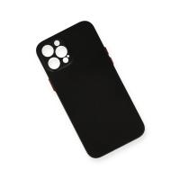 Newface iPhone 12 Pro Max Kılıf PP Ultra İnce Kapak - Siyah