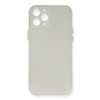 Newface iPhone 12 Pro Max Kılıf PP Ultra İnce Kapak - Beyaz