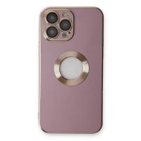 Newface iPhone 13 Pro Max Kılıf Store Silikon - Mor