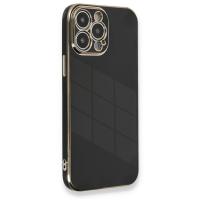 Newface iPhone 13 Pro Max Kılıf Volet Silikon - Siyah