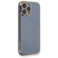 Newface iPhone 13 Pro Max Kılıf Volet Silikon - Mavi