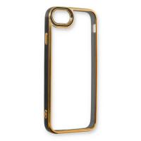 Newface iPhone 6 Kılıf Liva Lens Silikon - Siyah