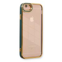 Newface iPhone 6 Kılıf Liva Lens Silikon - Yeşil