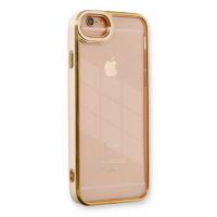 Newface iPhone 6 Kılıf Liva Lens Silikon - Pudra