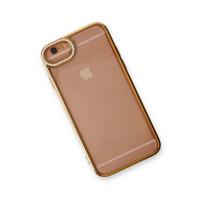 Newface iPhone 6 Kılıf Liva Lens Silikon - Pudra