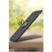 Newface iPhone 6 Kılıf Range Yüzüklü Silikon - Kırmızı