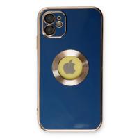 Newface iPhone 12 Kılıf Store Silikon - Mavi