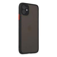 Newface iPhone 11 Kılıf Montreal Silikon Kapak - Siyah