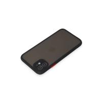 Newface iPhone 11 Kılıf Montreal Silikon Kapak - Siyah