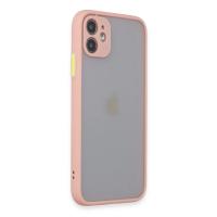 Newface iPhone 11 Kılıf Montreal Silikon Kapak - Pembe
