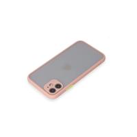 Newface iPhone 11 Kılıf Montreal Silikon Kapak - Pembe