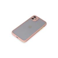 Newface iPhone 11 Kılıf Montreal Silikon Kapak - Pembe