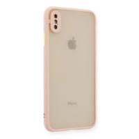 Newface iPhone X Kılıf Montreal Silikon Kapak - Pembe