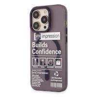 Newface iPhone 14 Pro Kılıf Apollo Magneticsafe Desenli Kapak - Apollo Mor - 6