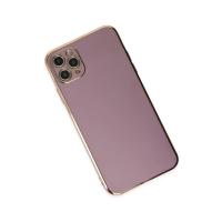 Newface iPhone 11 Pro Max Kılıf Volet Silikon - Mor