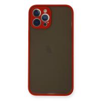 Newface iPhone 12 Pro Kılıf Montreal Silikon Kapak - Kırmızı