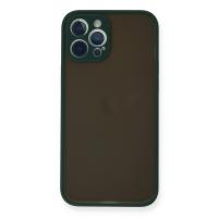 Newface iPhone 12 Pro Max Kılıf Montreal Silikon Kapak - Yeşil